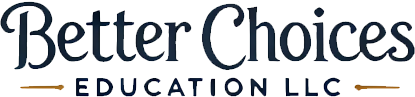 Better Choices Education wordmark